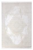 Beige &amp; Cream Distressed Rug for Bedroom and Living Room image