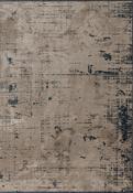 Brown Abstract Area Rug in Medium size, Hand Loom using Cotton,Polyester,Acrylic,Viscose with Black and Modern design in 160 x 230 cm size image