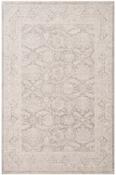 Grey Patterned Rug with Soft Pile for Bedroom and Living Room image