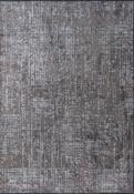 Brown &amp; Grey Abstract Cotton Hand Loom Rug for Bedroom and Living Room in Medium Large size image