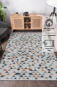 Charcoal Plain Rug with Plush Soft Pile for Bedroom and Living Room image