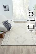 Multicolour Persian &amp; Oriental Flatweave Cotton Washable Rug for Bedroom and Living Room in Large size 200 × 290 cm image