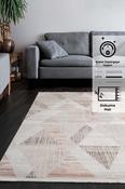 Beige &amp; Cream Persian &amp; Oriental Rug with Soft Pile for Hallway in Runner size 80 × 250 cm image