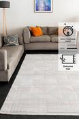 Multicolour Patterned Bordered Wool Rug for Bedroom and Living Room image