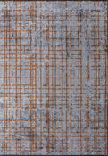 Brown & Grey Stripes Cotton Hand Loom Rug for Bedroom and Living Room in Medium Large size