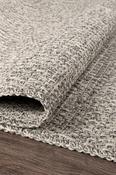 Grey Plain,Scandi,Jute &amp; Sisal,Flatweave Area Rug in Small size, Machine Made using Polypropylene with Cream and Modern design in 100 x 150 cm size image