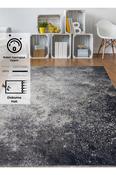 White Patterned Cotton Rug for Bedroom and Living Room image