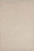 Beige Plain Rug with Plush Soft Pile for Bedroom and Living Room image