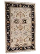 Multicolour Persian &amp; Oriental Living Room Rug in Medium size, Hand Knotted using Blended Wool and Traditional design in 153 x 244 cm size image