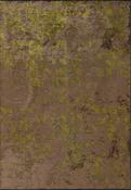 Green Abstract Living Room Rug in Medium size, Hand Loom using Cotton,Polyester,Acrylic,Viscose with Brown and Modern design in 160 x 230 cm size image
