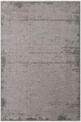 Grey Plain Distressed Rug for Bedroom and Living Room image