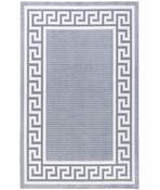 Beige &amp; Cream Persian &amp; Oriental Bordered Rug with Soft Pile for Bedroom and Living Room image