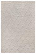 Black &amp; Grey Plain Rug for Kitchen image