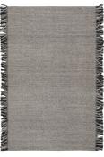 Beige &amp; Gold Plain Rug for Kitchen image