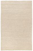 Beige &amp; Cream Plain Rug for Kitchen image