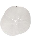 White Jute &amp; Sisal Area Rug in Small size, Machine Made using Cotton and Modern design in 120 x 180 cm size image