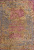 Grey Abstract Area Rug in Medium size, Hand Loom using Cotton,Polyester,Acrylic,Viscose with Yellow, Pink and Modern design in 160 x 230 cm size image