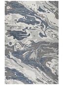 Beige Abstract Living Room Rug in Medium size, Hand Tufted using Blended Wool,Cotton with Black, Grey and Modern design in 152 x 244 cm size image