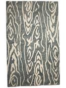 Grey Scandi Area Rug in Medium size, Hand Tufted using Blended Wool with Cream and Modern design in 153 x 244 cm size image