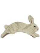 Beige Kids Area Rug in Small size, Hand Tufted using Blended Wool with Grey and Modern design in 61 x 91 cm size image