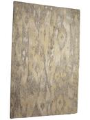 Beige Abstract Living Room Rug in Medium size, Hand Tufted using Blended Wool with Brown and Modern design in 153 x 244 cm size