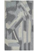 Beige Abstract Area Rug in Medium size, Hand Tufted using Blended Wool,Cotton with Grey and Modern design in 152 x 244 cm size image