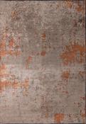 Brown Abstract Area Rug in Medium size, Hand Loom using Cotton,Polyester,Acrylic,Viscose with Orange and Modern design in 160 x 230 cm size image