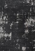 Black Abstract Area Rug in Medium size, Hand Loom using Cotton,Polyester,Acrylic,Viscose with Grey and Modern design in 160 x 230 cm size image