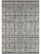 Beige Stripes Area Rug in Small size, Machine Made using Polyester with Brown, Black and Modern design in 80 x 150 cm size image