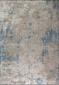 Blue Abstract Area Rug in Medium size, Hand Loom using Cotton,Polyester,Acrylic,Viscose with Brown, Grey and Modern design in 160 x 230 cm size image