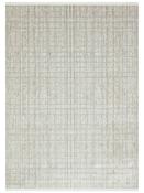 Beige &amp; Cream Stripes Rug with Soft Pile for Bedroom and Living Room in Small Medium size image