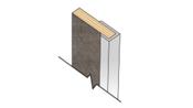 Fibo Aluminium J Edge Trim