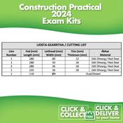 Construction Practical 2024 Exam Kit, Pack of 10