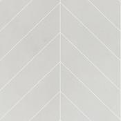 Fibo Grey Cement Chevron Tile M78 image