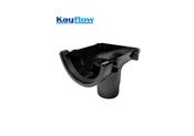 Half Round Gutter Stopend Outlet