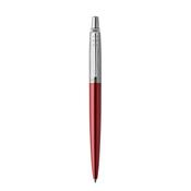 parker jotter red ballpoint blue classic signal red  chrome image