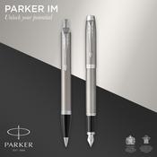 parker gift24 im chrome ct fountain pen &amp; ball point  in presentation case image