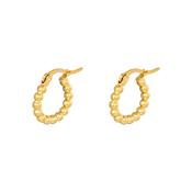 earrings hoops spheres 1.5 cm image