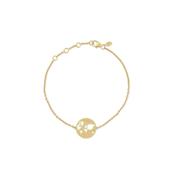 beautiful world bracelet gold