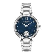 roamer aphrodite swiss made ronda 1042 2 hands stainless steel quartz wrist-watch - analog - battery image