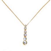 cachet rose gold dazzle pendant image