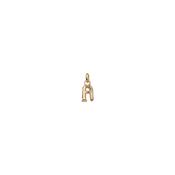 uno de 50 hang me letter a 1.5mm gold plated metal alloy charm