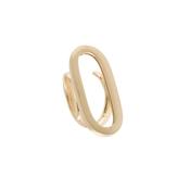 aquaforte ovali chic adjustable hollow tube ring