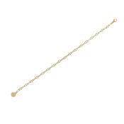 aquaforte catene unisex bracelet with "crab"link cm.18