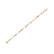 aquaforte catene unisex bracelet with "crab"link cm.18