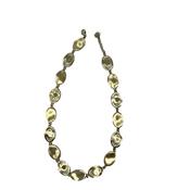 aquaforte precious ovali preziosi necklace with brushed elements and zirconia pav� image