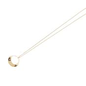 aquaforte lune necklace with polished medium size pendant image