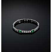 chiara ferragni emerald bracelet emerald cut 16cm+ext