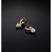 chiara ferragni first love earrings gold tone
