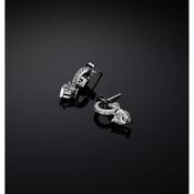 chiara ferragni first love earrings silver tone